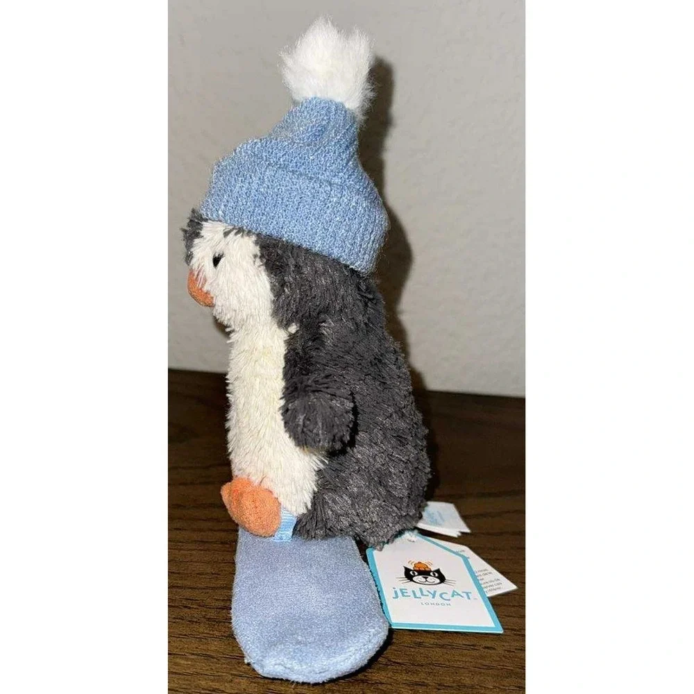 Jellycat Peanut Penguin Snowboarding Small Plush Stuffed Animal AUTHENTIC US NWT